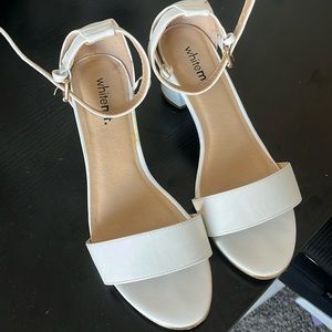 White heels